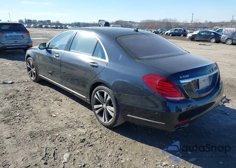 2015 Mercedes-Benz S 550 4Matic из США, поврежденный, VIN WDDUG8FB9FA070111